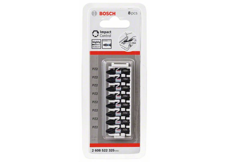 8- delige  schroefbitset   Impact Control Bosch 2608522325