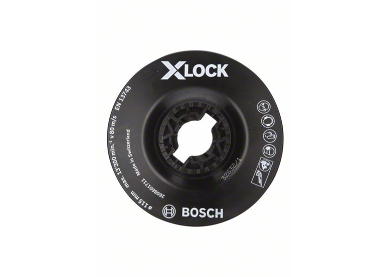 X-Lock Steunschijf voor fiberschijven - Soft - 115mm Bosch 2608601711