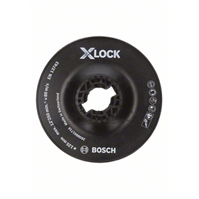 Steunschijf voor fiberschijven - Hard X-Lock 125mm Bosch 2608601716