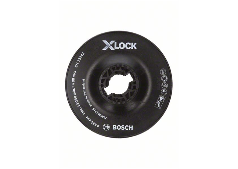 Steunschijf voor fiberschijven - Hard X-Lock 125mm Bosch 2608601716