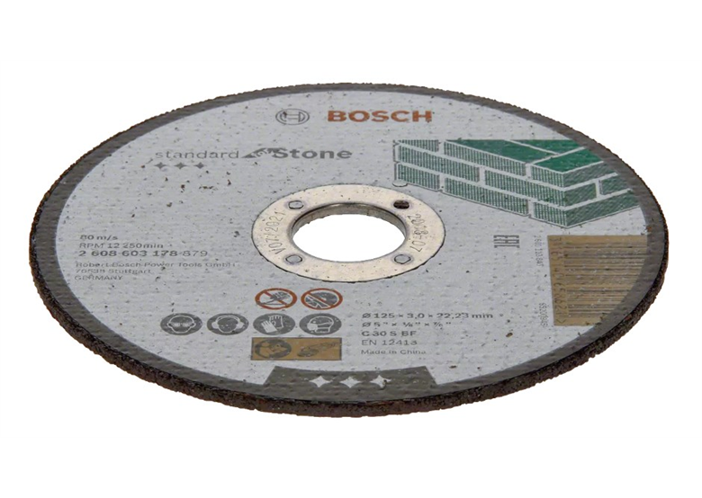 Doorslijpschijf recht Standard for Stone Bosch 2608603178