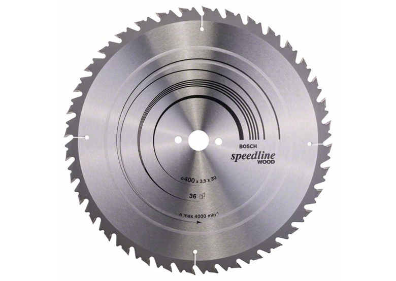 Cirkelzaagblad Speedline Wood 400x30mm T36 Bosch 2608640684