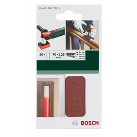 Schuurpapier 70x125mm, 10st. Bosch 2609256D33