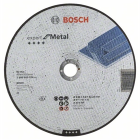 Doorslijpschijf voor metaal 230x22,23x3mm Bosch A 30 S BF