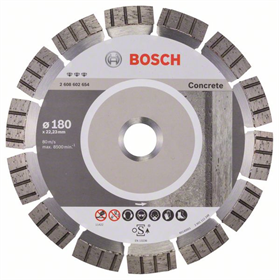 Diamantdoorslijpschijf 180mm Bosch Best for Concrete