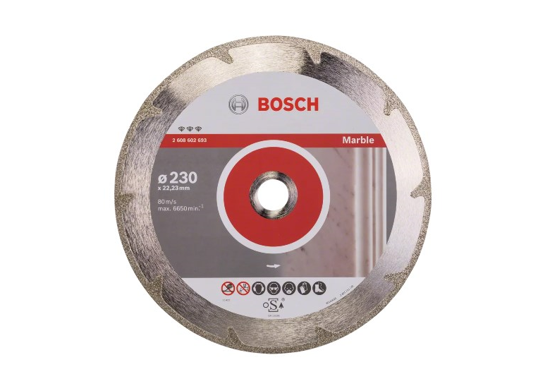 Diamantdoorslijpschijf 230mm Bosch Best for Marble