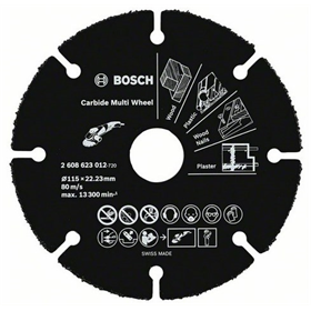 Universele zaagblad 115mm Bosch Carbide Multi Wheel