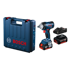 Slagmoersleutel Bosch GDS 18V-400 2x5.0Ah