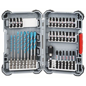 Boren en bitset 35-delig Bosch MultiConstruction/Impact Control