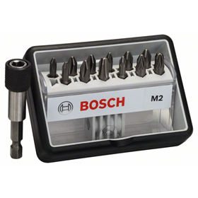 12+1-delige Robust Line bitset M Max Grip Bosch Robust Line M Extra Hart