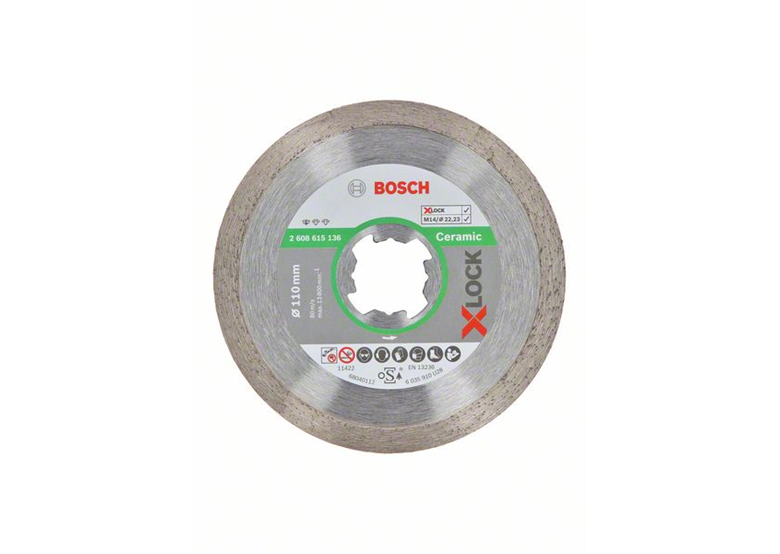 Diamantschijf X-Lock 110mm Bosch Standard for Ceramic