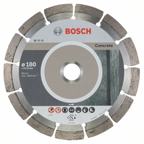 Diamantdoorslijpschijf 180mm Bosch Standard for Concrete