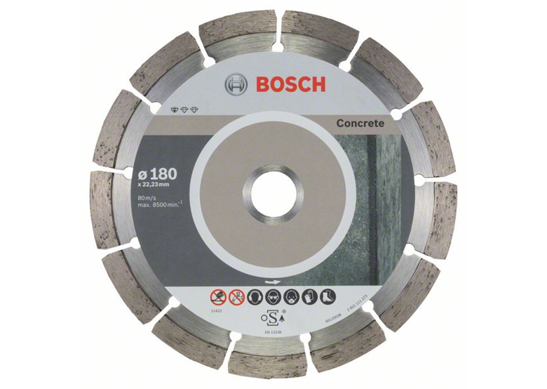 Diamantdoorslijpschijf 180mm Bosch Standard for Concrete