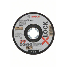 Doorslijpschijf X-Lock 115mm 10 stuk Bosch Standard for Inox