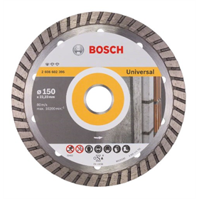 Diamantdoorslijpschijf 150mm Bosch Standard for Universal Turbo