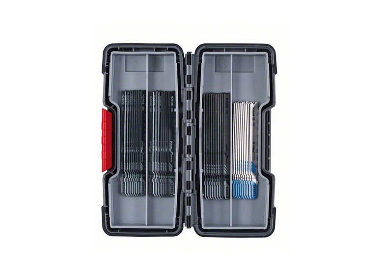 40-delige set decoupeerzaagbladen Hout en Metaal Bosch TOUGHBOX BASIC W/M