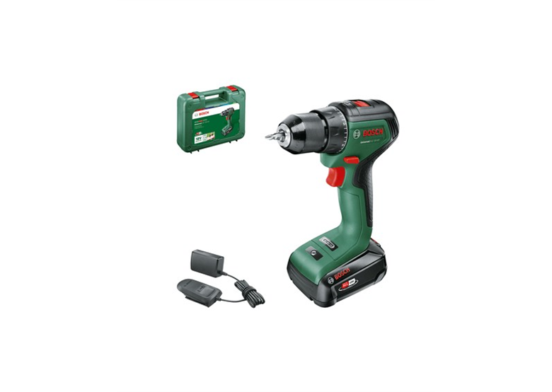 Boor-schroefmachine Bosch UniversalDrill 18V-60 1x2,0Ah