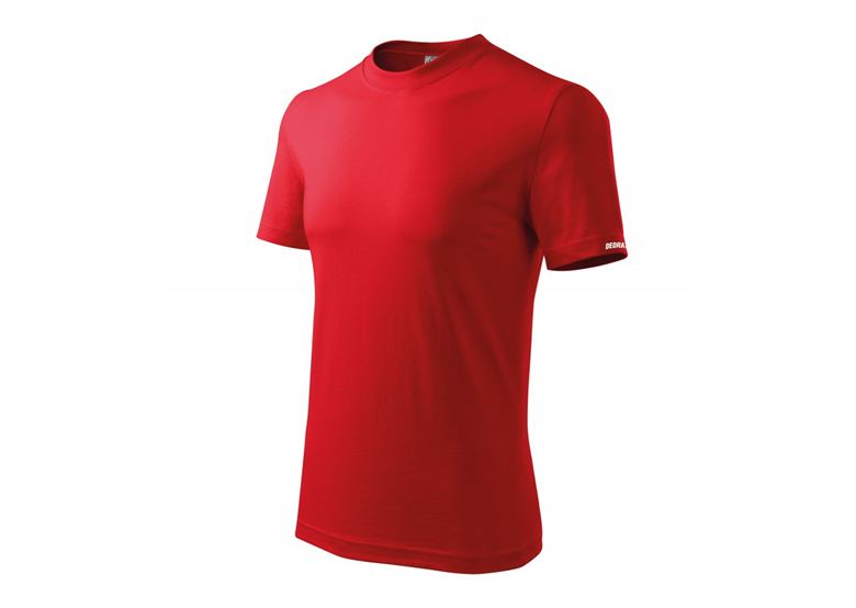 Heren T-shirt M, rood, 100% katoen Dedra BH5TC-M