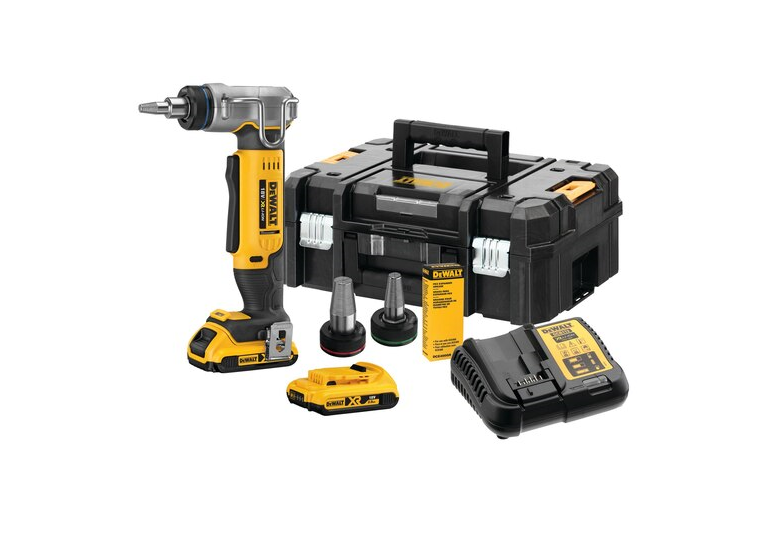 Apparaat voor de uitzetting van pijpen DeWalt DCE400D2