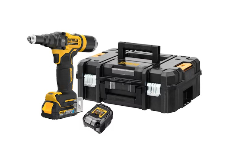 Popnageltang DeWalt DCF403E1GT 1x1,7Ah POWERSTACK G-Class T-STAK II