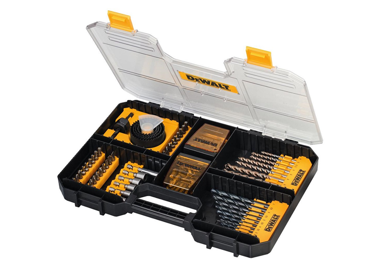 100 delige schroef-boren-en gatenzagenset DeWalt DT71569