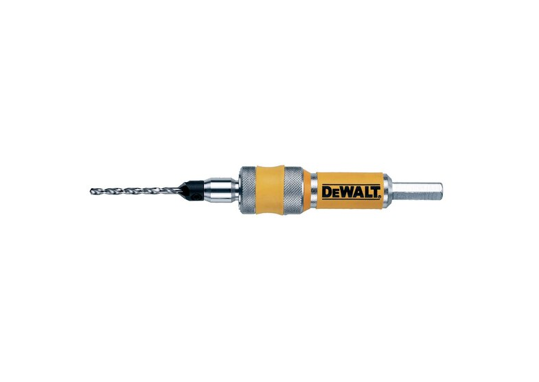 "Draai-en-werk" systeem 8 mm DeWalt DT7601