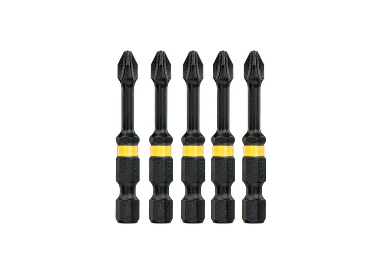 Schroevendraaier bits EXTREME IMPACT Torsion PH1/50mm, 5st. DeWalt DT7997T