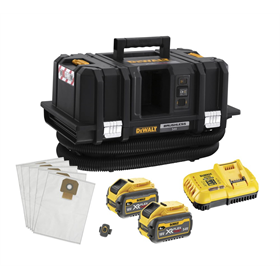 Industriële stofzuiger DeWalt FLEXVOLT DCV586MT2 2x6,0Ah