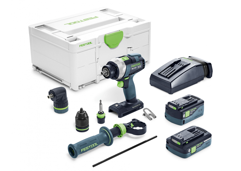 Boor-schroefmachine Festool TDC 18/4 5,2/4 I-Set-SCA