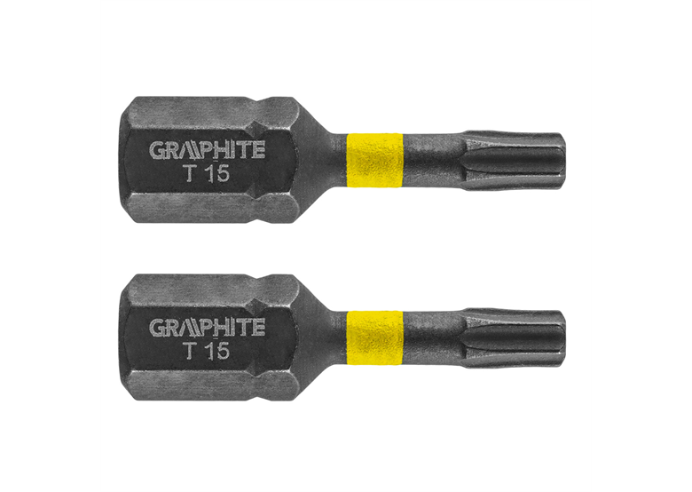 Slagbits TX15x25mm, 2st. Graphite 56H512