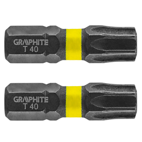 Slagbits TX40x25mm, 2st. Graphite 56H517