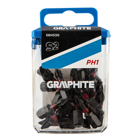 Slagbits PH1x25mm, 20st. Graphite 56H530