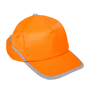 Baseballpet, oranje, 12 stuks. Lahti Pro L1010100