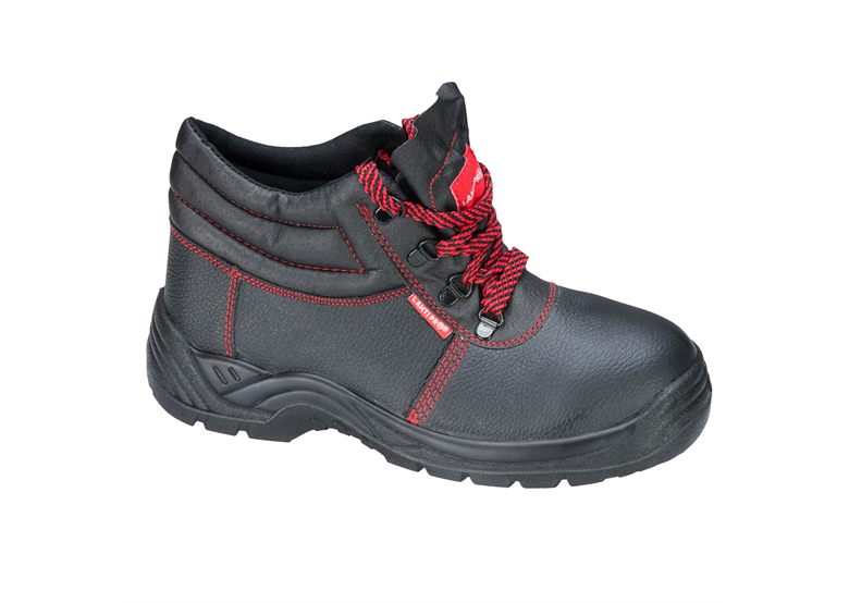 Werkschoenen zonder veiligheidsneus, leer zwart, o1 src, 43, ce Lahti Pro L3010143