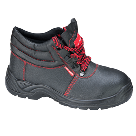 Werkschoenen zonder veiligheidsneus, leer zwart, o1 src, 44, ce Lahti Pro L3010144