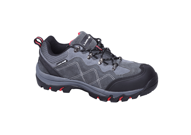 Werkschoenen suède, grijs-rood, s1p sra, 39 Lahti Pro L3041039