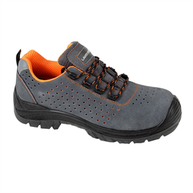 Werkschoenen suède leer met gaatjes S1P SRC, 45 Lahti Pro L3041645