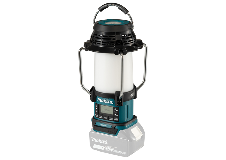 Camping lamp met radio en Bluetooth Makita DMR056