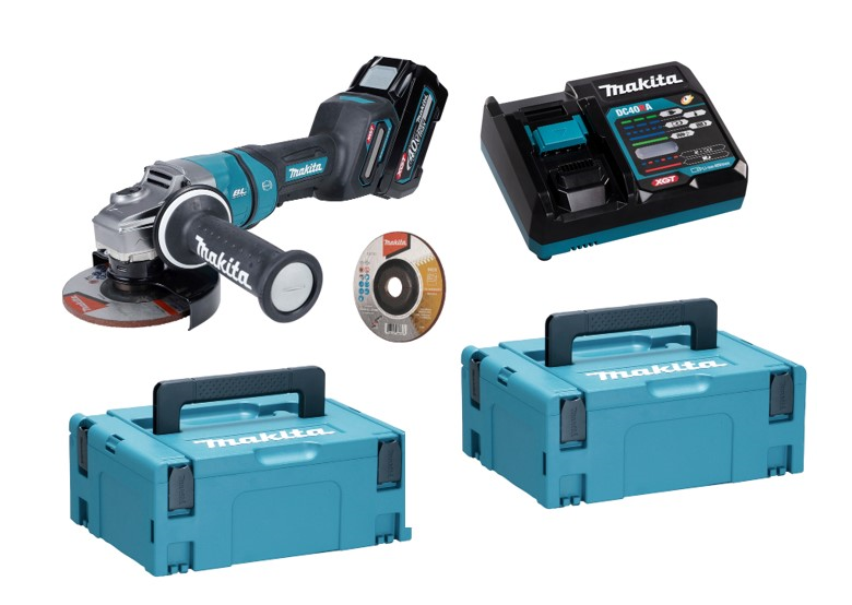 Haakse slijper Makita XGT GA050GT101 1x5,0Ah 2xMAKPAC 2