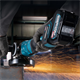 Haakse slijper Makita XGT GA050GZ