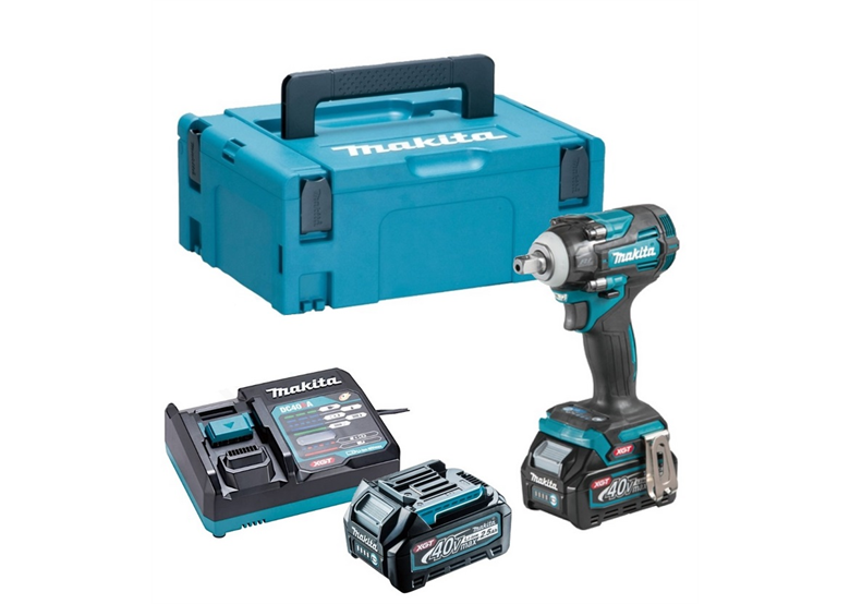 Slagmoersleutel Makita XGT TW005GD201 2x2,5Ah MAKPAC 2