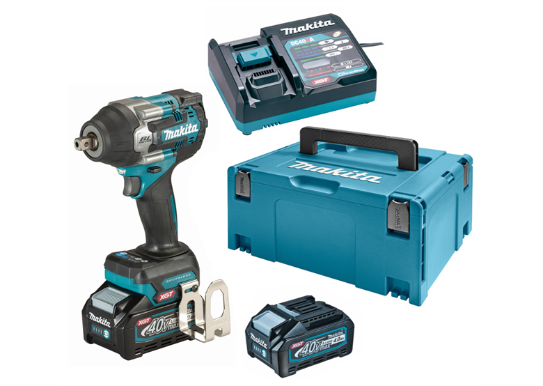 Slagmoersleutel Makita XGT TW008GM201 2x4,0Ah MAKPAC 3