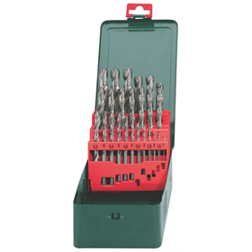 Borenset 25-delige HSS-G Metabo 627154000