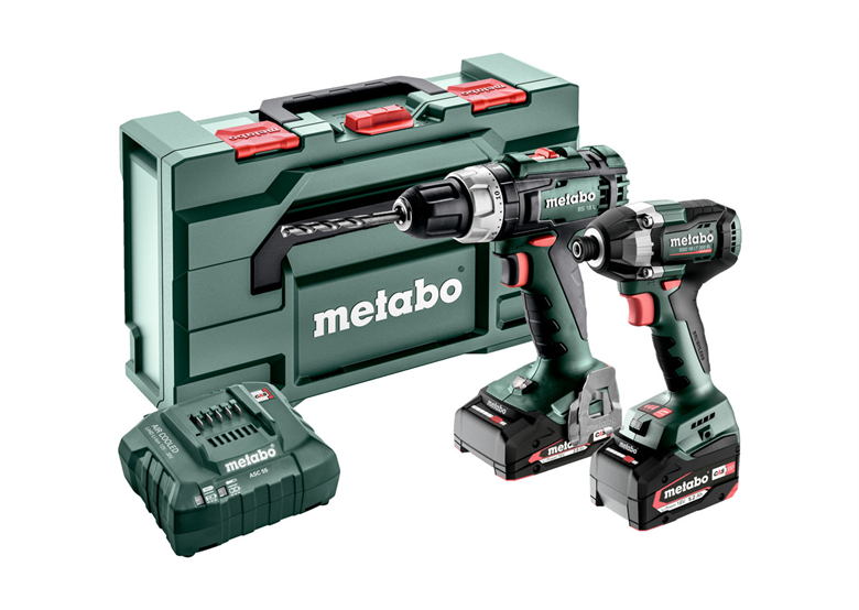 Gereedschap Set 18V Metabo BS 18 L/SSD 18 LT 200 BL