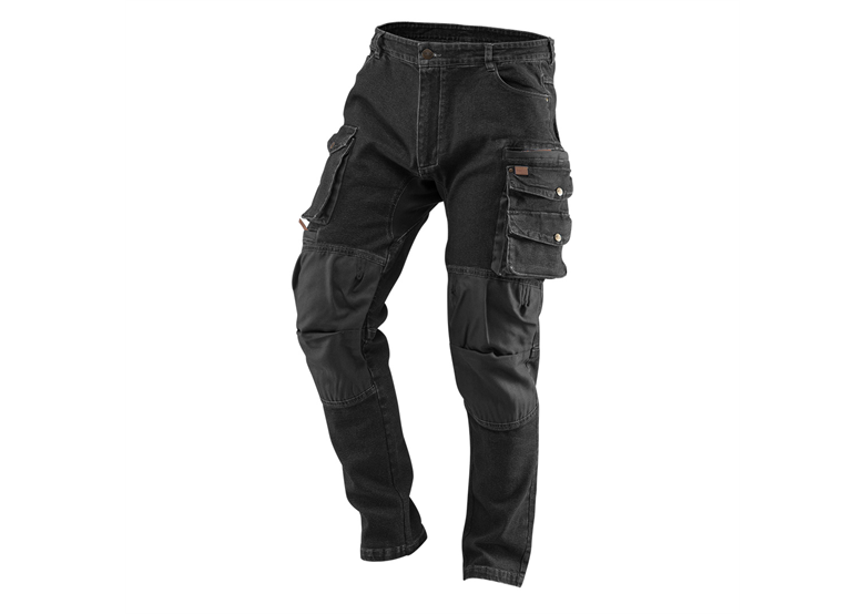 Werkbroek DENIM, zwart, maat S Neo 81-236-S