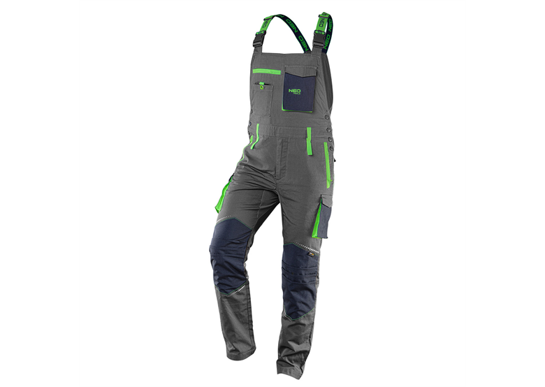 Werkbroek met bretels. Neo 81-247-XL