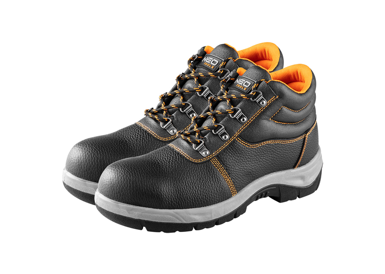 Leren werkschoenen S1 SRC, stalen neus, maat 43 Neo 82-165-43