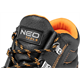 Leren werkschoenen S1 SRC, stalen neus, maat 43 Neo 82-165-43