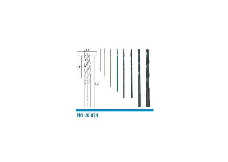 Mikro borenset HSS Proxxon PR28874