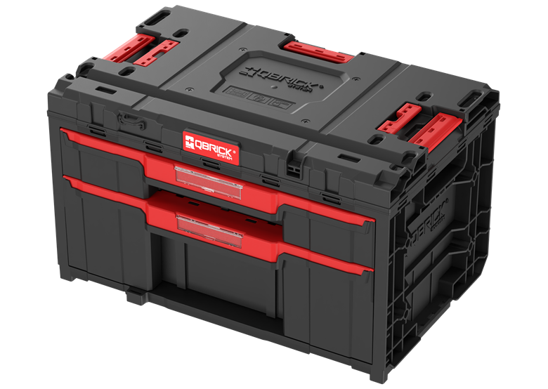 Gereedschapskist met laden Qbrick System ONE 2.0 DRAWER 2 Plus TOOLBOX